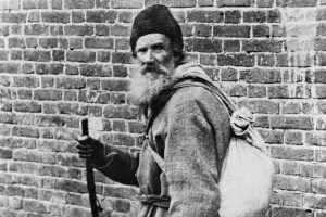Author Leo Tolstoy in Peasant's Garb